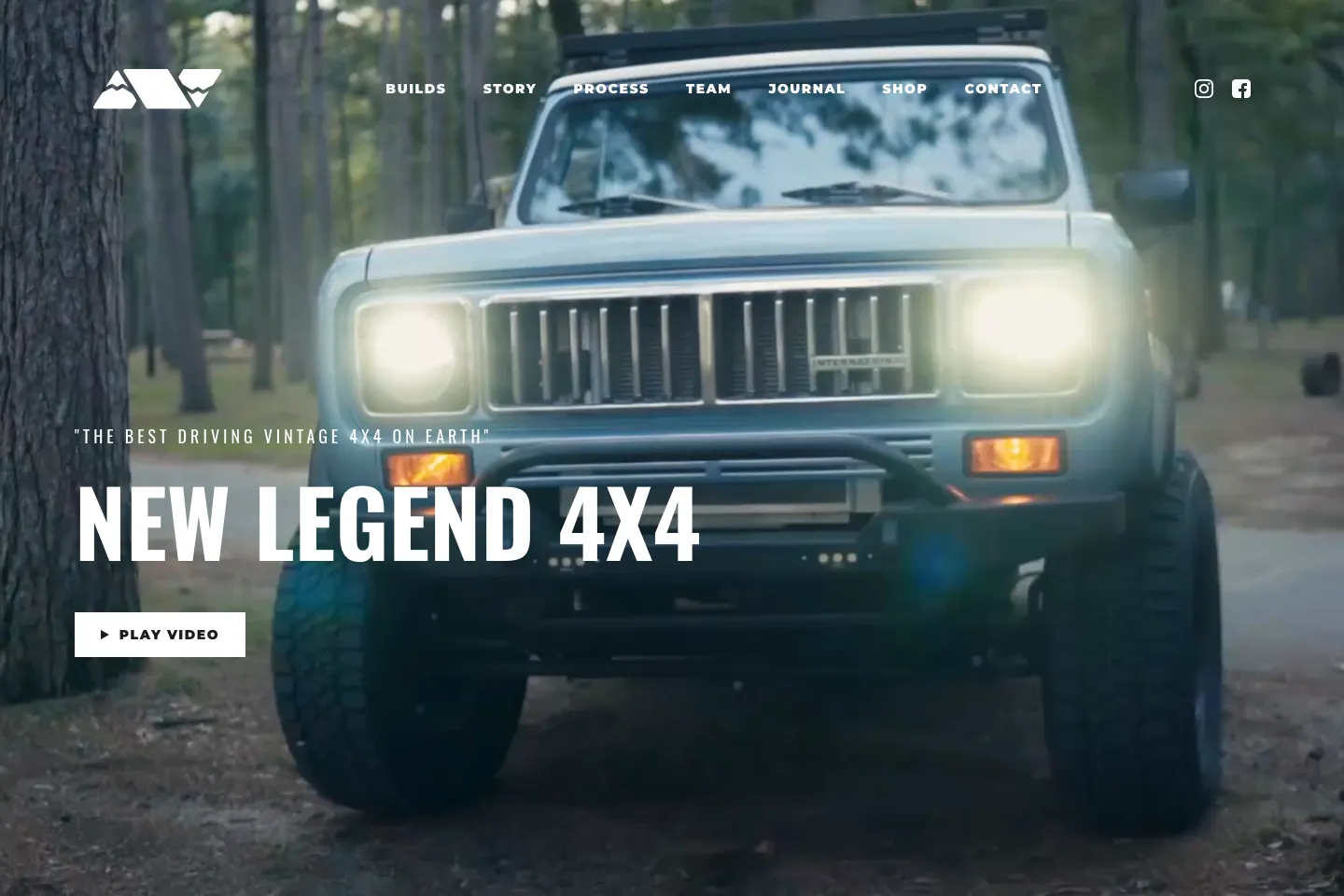 New Legend 4x4 Website