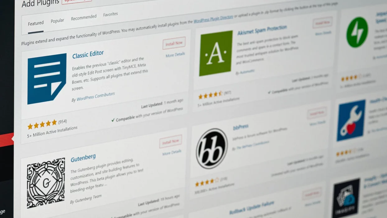 Essential WordPress Plugins