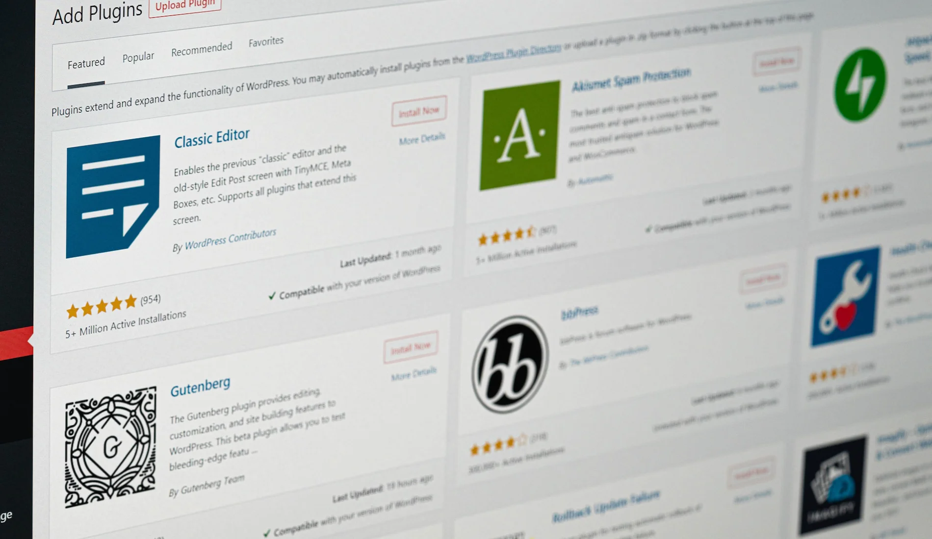 Essential WordPress Plugins