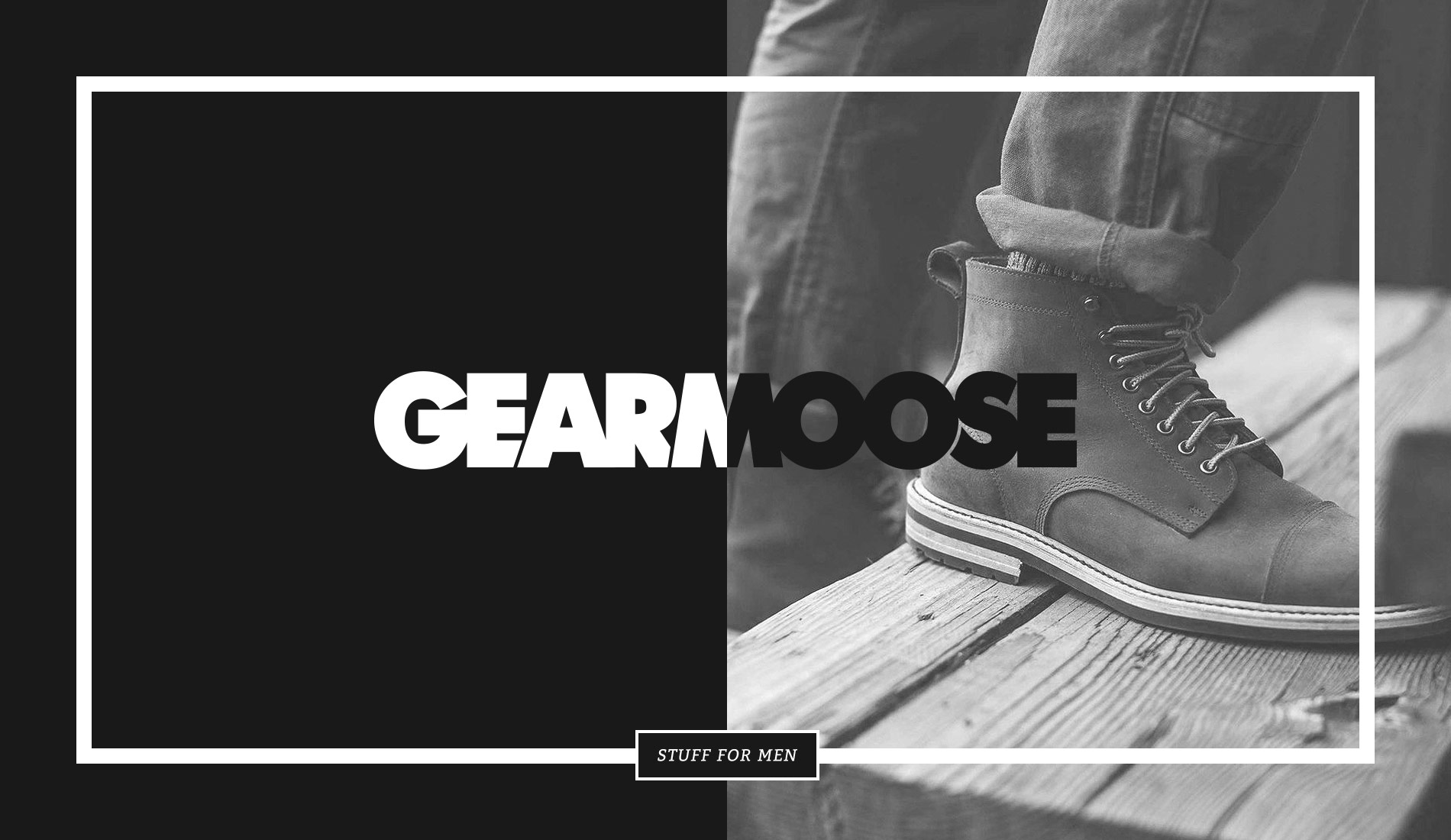GearMoose online magazine website designed by Fhoke