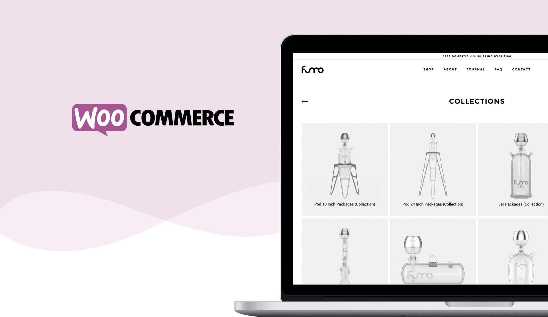 Fumo WooCommerce Shop designed and built by London web design agency Fhoke.