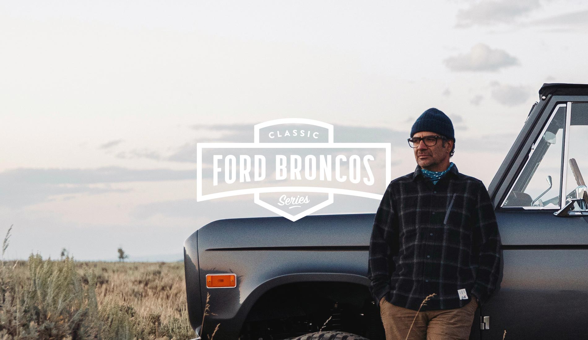 Classic Ford Broncos Logo Design by London branding agency Fhoke