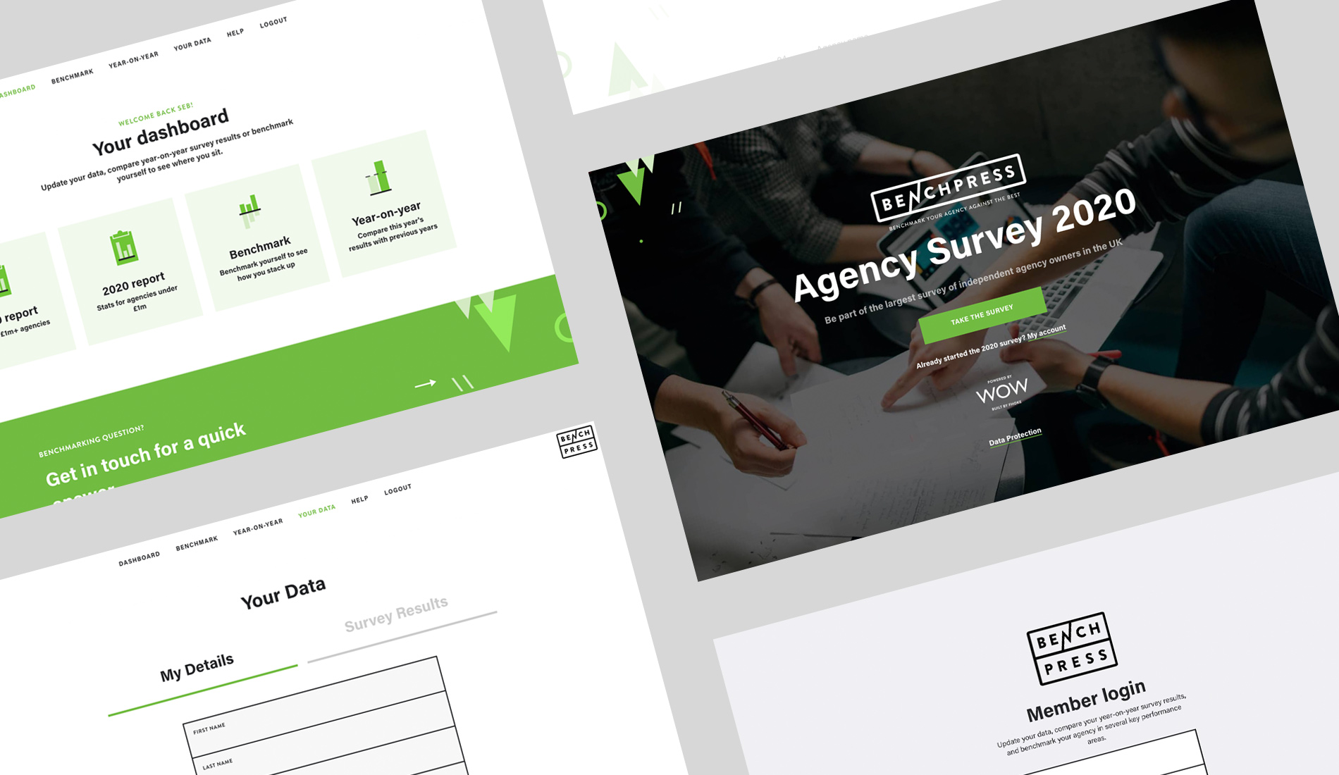 BenchPress Agency Survey System by Fhoke