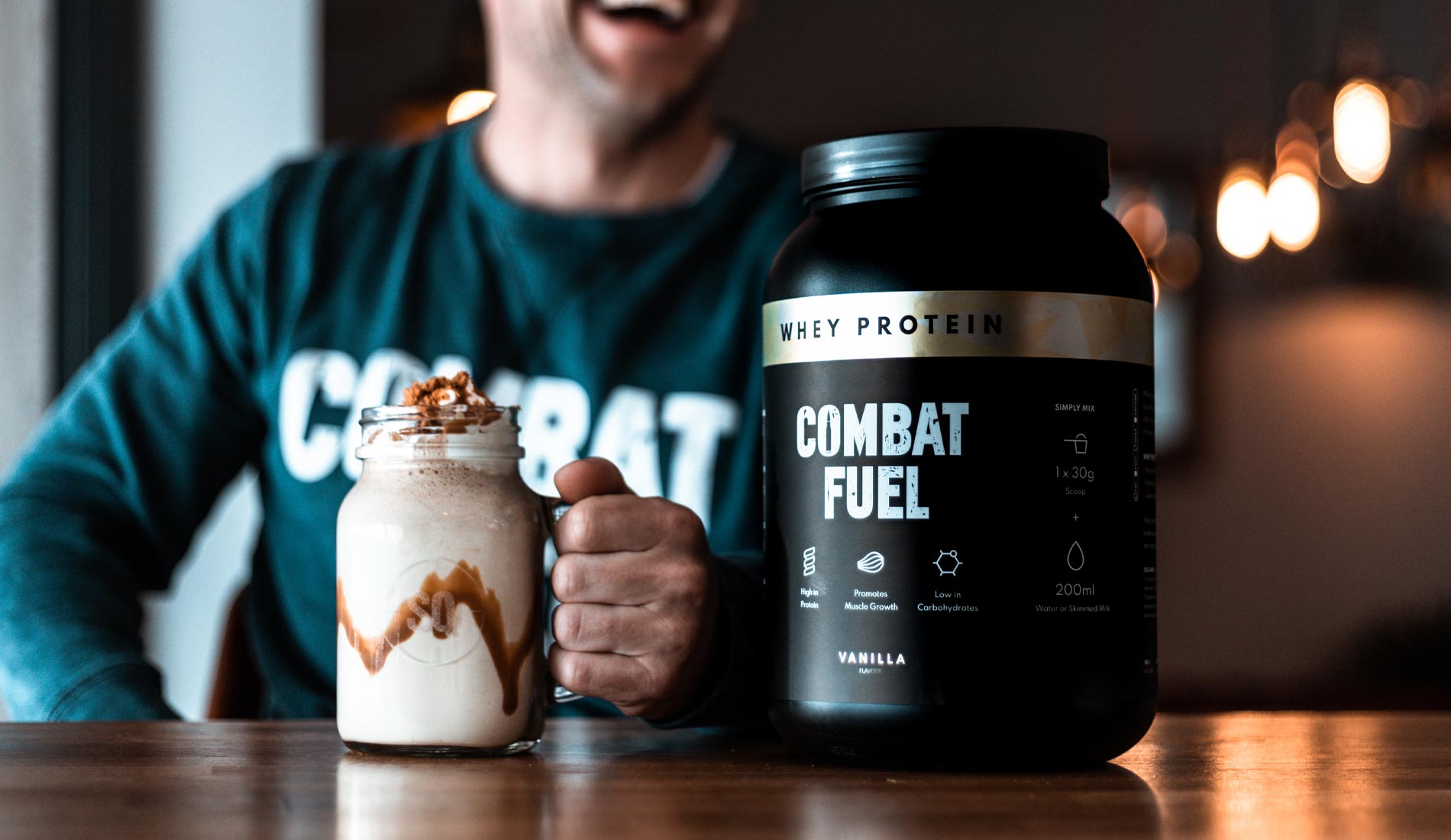 Combat Fuel supplements WooCommerce store by London WordPress agency Fhoke