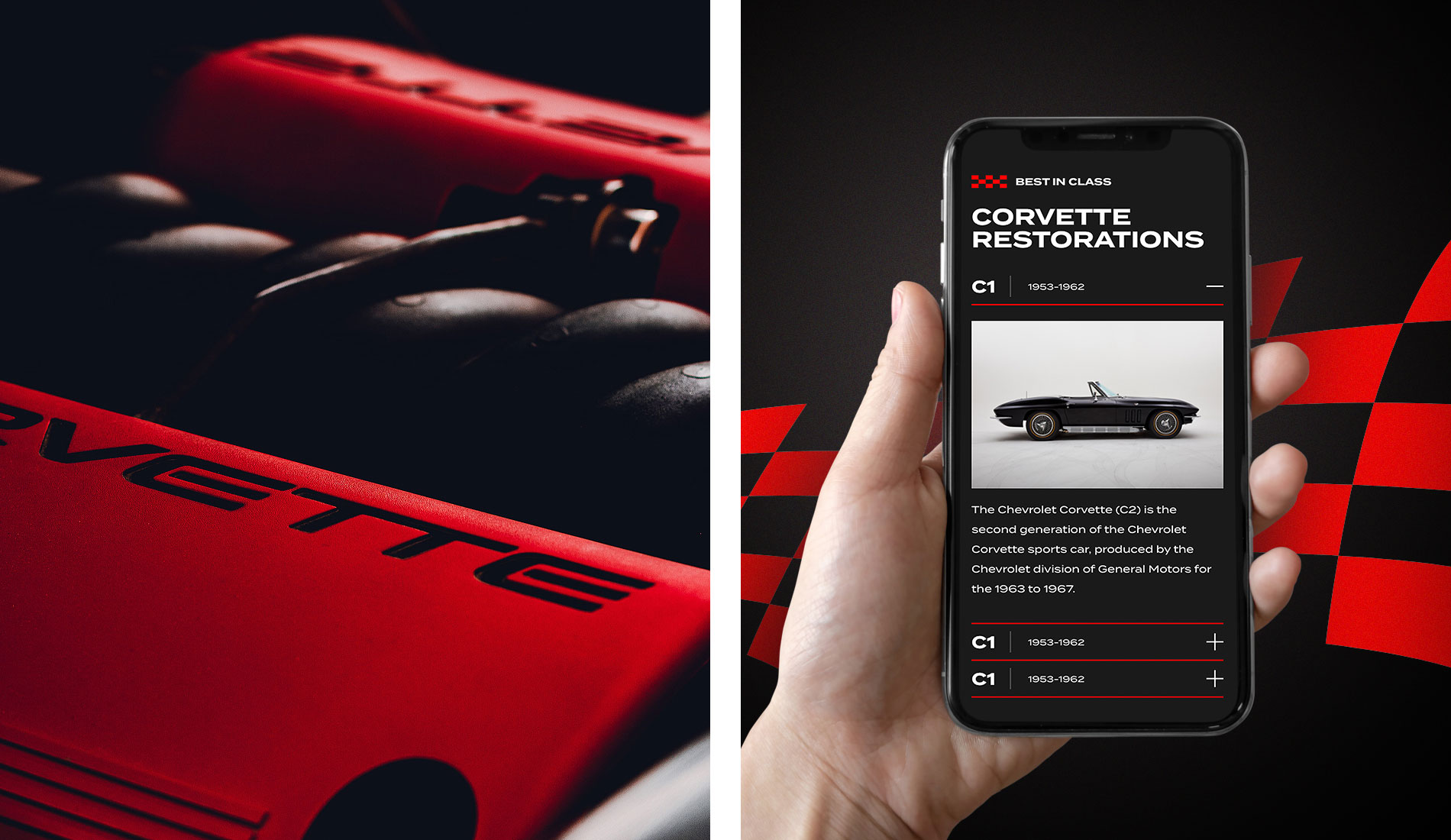 Corvette Care Responsive Web Design by London WordPress agency Fhoke