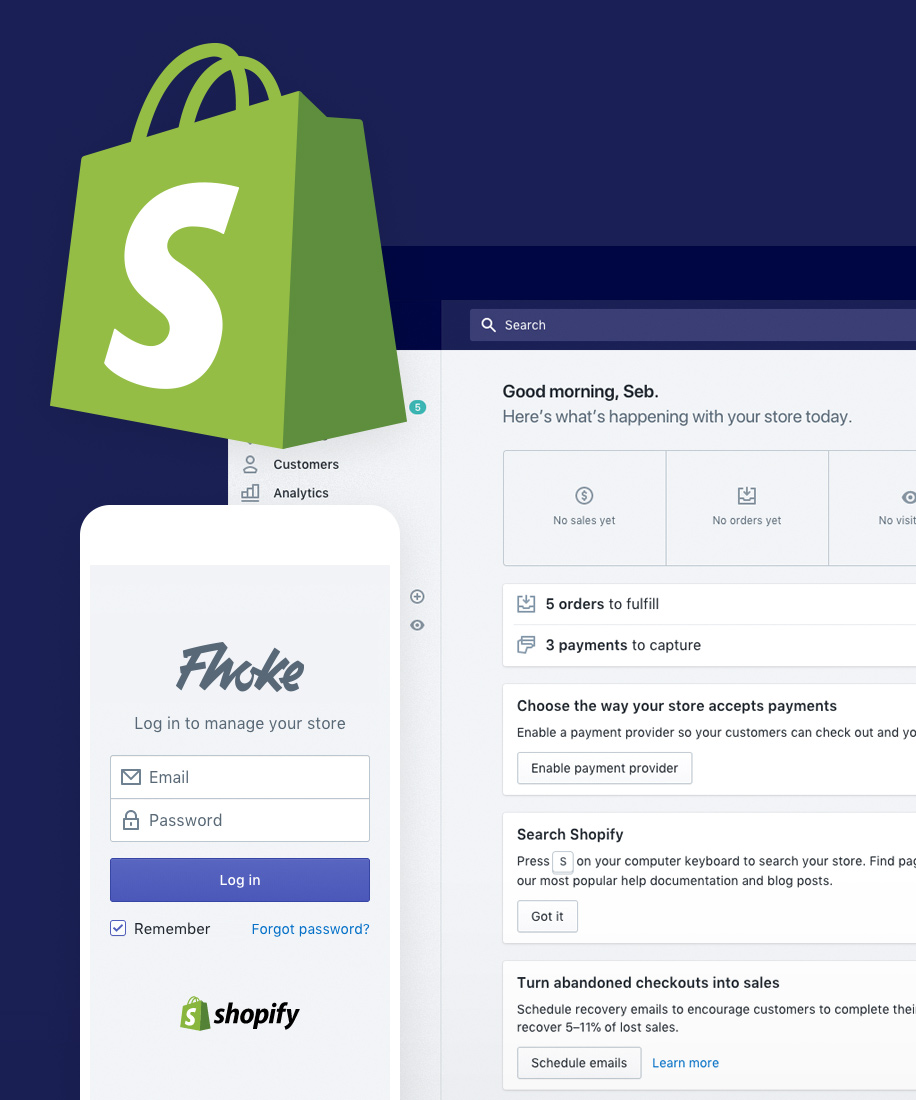 Fhoke a Shopify Development Agency London use Shopify as an eCommerce solution