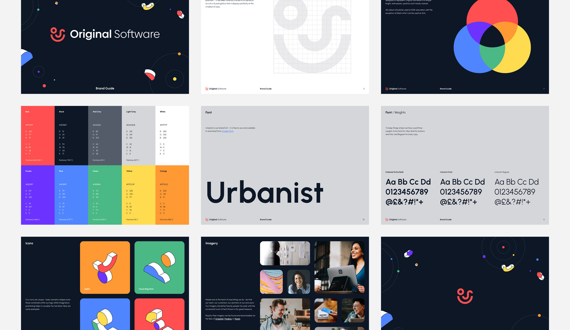 Original Software Brand Guidelines by London branding agency Fhoke