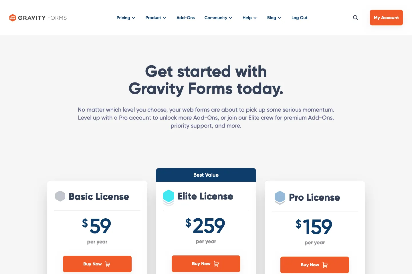 Gravity Forms WordPress Plugin