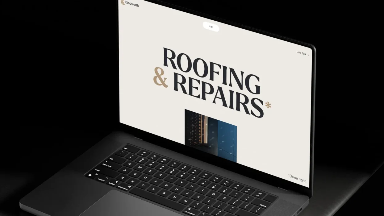 Klindworth Roofing WordPress Website Design and Build