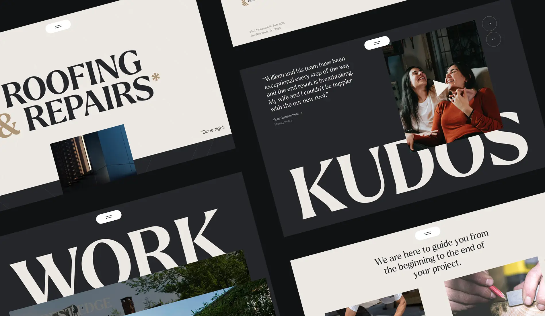 Klindworth Roofing WordPress Website Design and Build