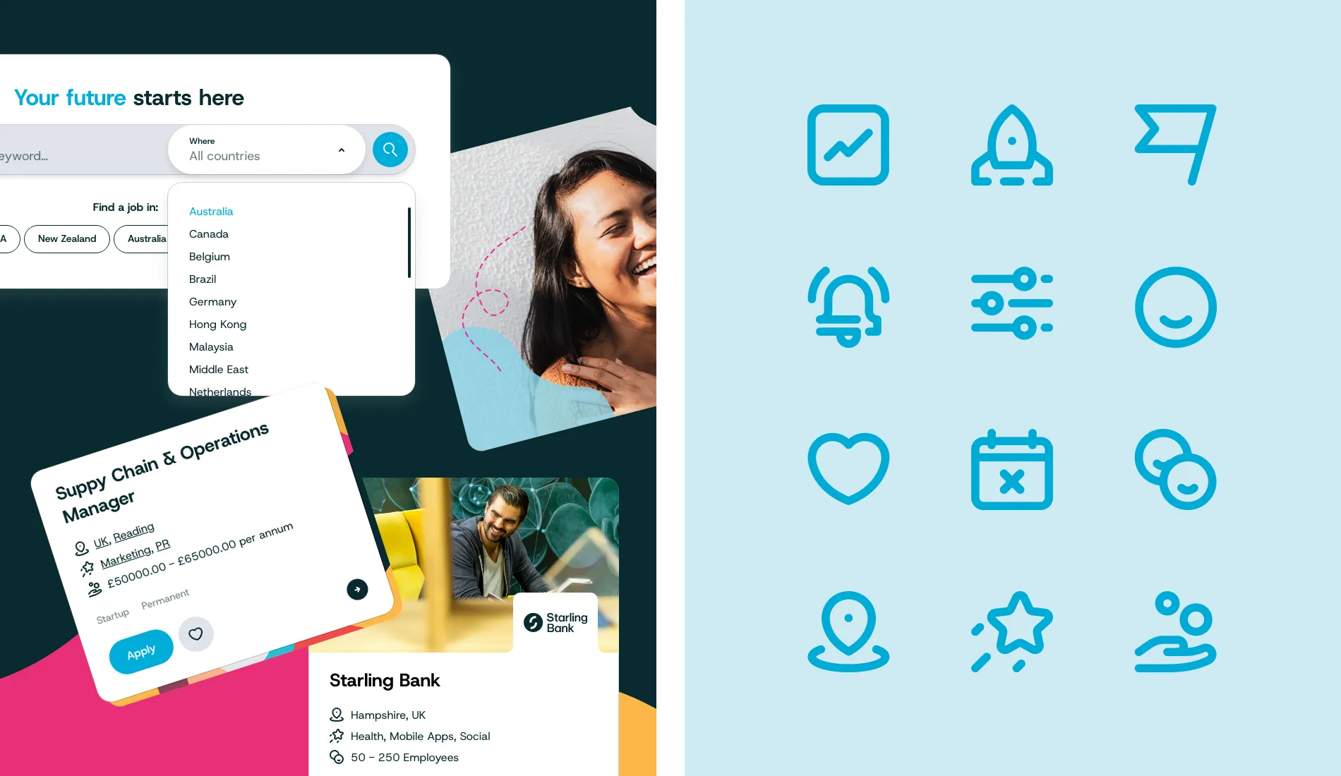 Salt Recruitment Website Design