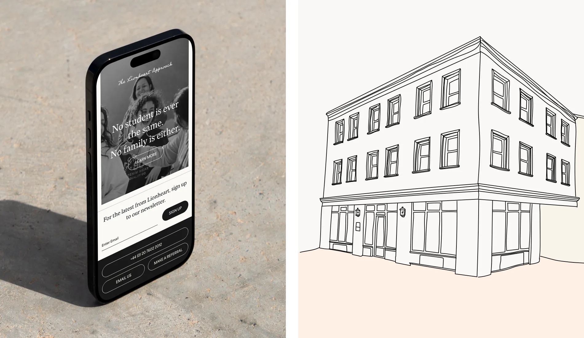 Lionheart Education Website Design