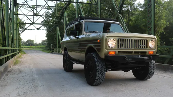 Scout Truck on bridge