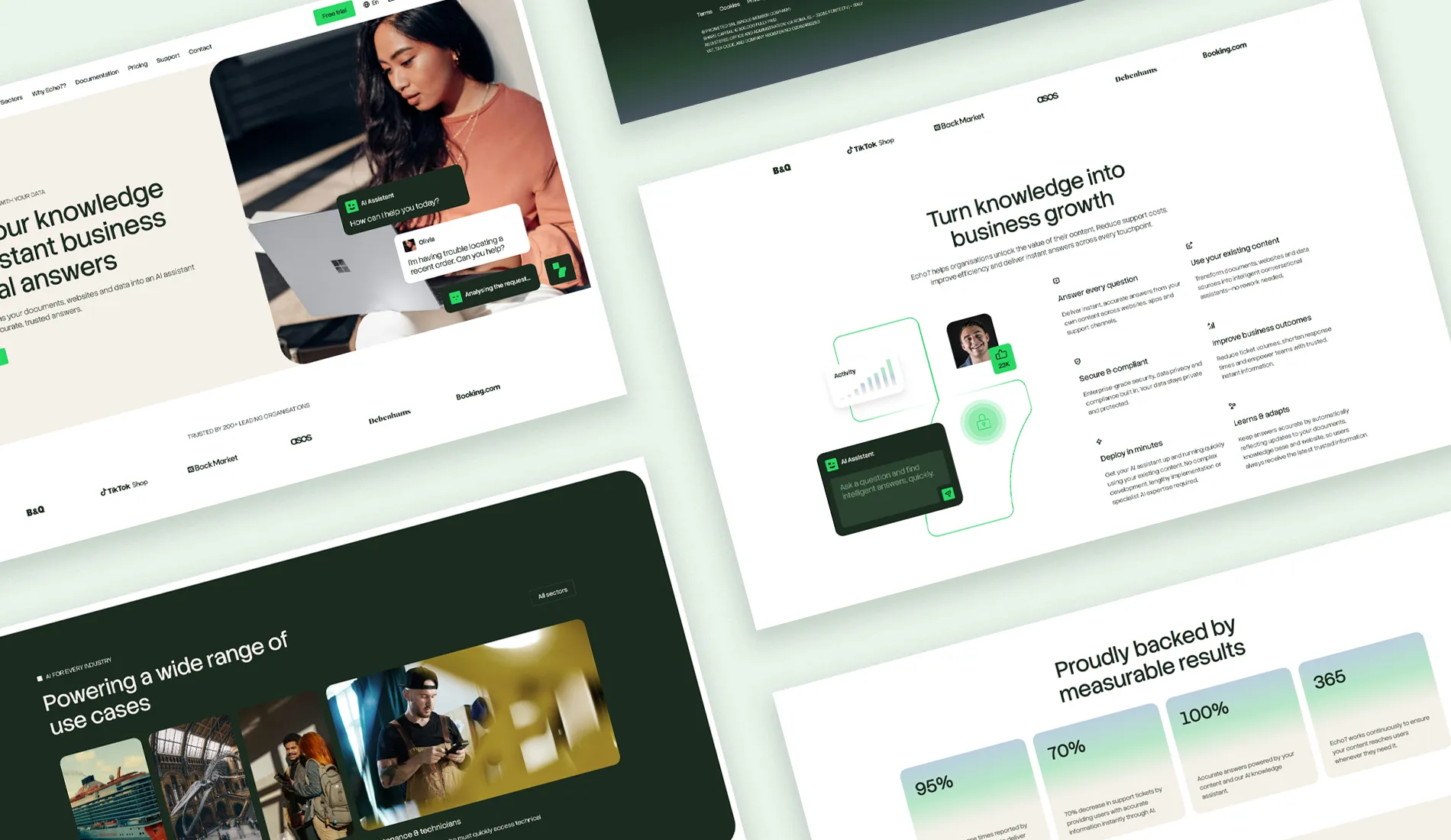 Echo7.ai Website Design